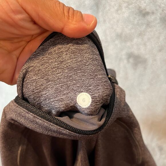 Lululemon Speed Up Tights Heathered Black Gray Size 6 Tall 31” - Picture 6 of 8